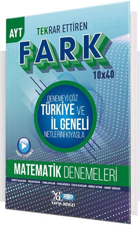 AYT Matematik Fark Tekrar Ettiren 14 x 40 Denemesi