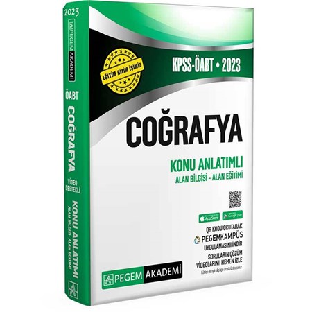 ÖABT Coğrafya Konu Anlatımlı 2023