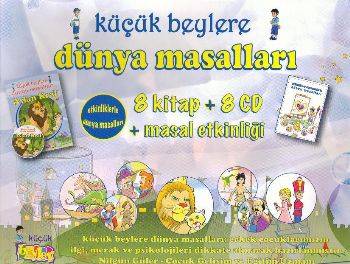 Küçük Beylere Dünya Masalları Seti 8 Kitap 8 Cd