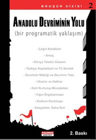 Anadolu Devriminin Yolu Bir Programatik Yaklaşım