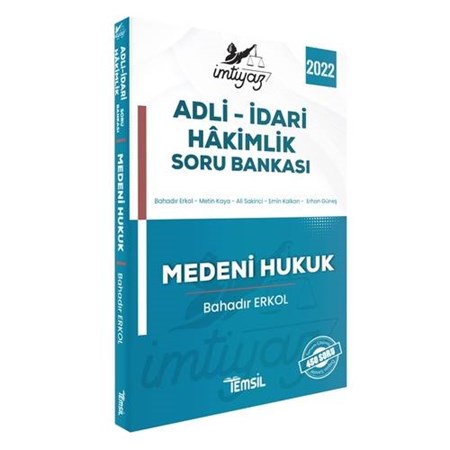 2022 İmtiyaz Adli-İdari Hakimlik Soru Bankası Medeni Hukuk