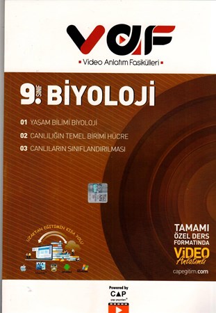 VAF 9. Sınıf Biyoloji Video Anlatımlı Fasiküller
