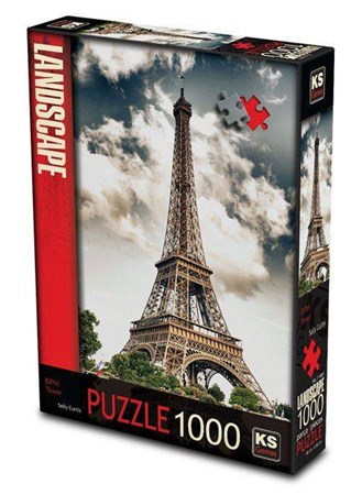 Puzzle 1000 Parça Eiffel Tower Sally Curtis 11465