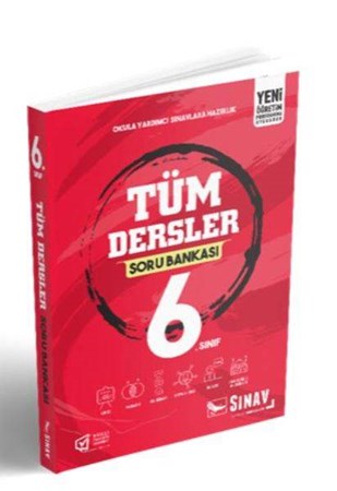 Sınav 6. Sınıf Tüm Dersler Soru Bankası Yeni