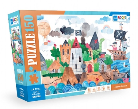 Blue Focus Cute Pırates - 150 Parça