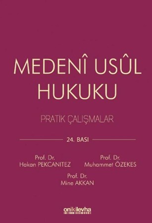 Medeni Usul Hukuku Pratik Çalışmalar- 24. BASKI