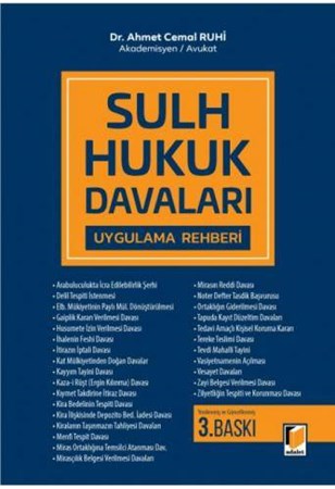 Sulh Hukuk Davaları Uygulama Rehberi