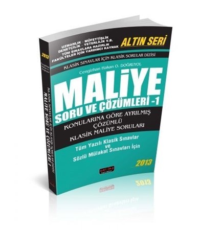 Maliye Soru Ve Çözümleri 1