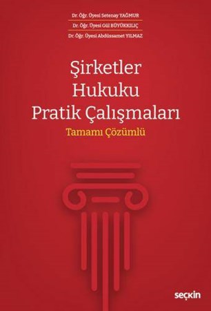 Şirketler Hukuku Pratik Çalışmaları Tamamı Çözümlü
