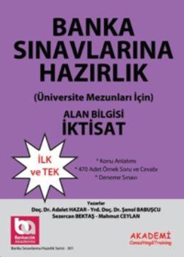 Banka Sınavlarına Hazırlık Alan Bilgisi - İktisat