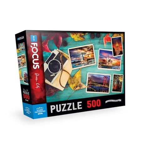Blue Focus Istanbul Photographer (İstanbul Fotoğrafçısı) - Puzzle 500 Parça