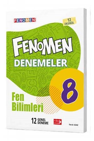 8. Sınıf Fen Bilimleri Fenomen 12 Genel Deneme