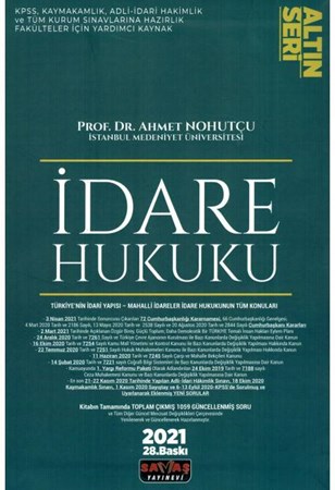 İdare Hukuku (Altın Seri)