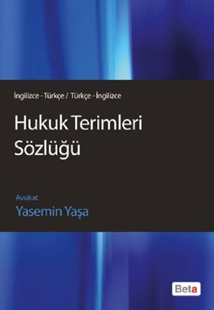 Hukuk Terimleri Sözlüğü (İng–Trk / Trk–İng.)
