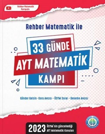 2023 AYT Matematik 33 Günde Kamp Kitabı