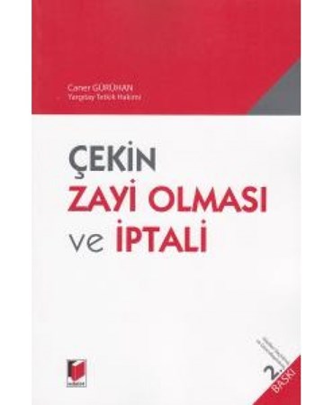 Çekin Zayi Olması Ve İptali