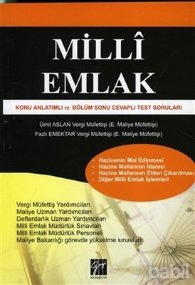 Milli Emlak Konu Anlatımlı Ve Bölüm Sonu Cevaplı Test Soruları