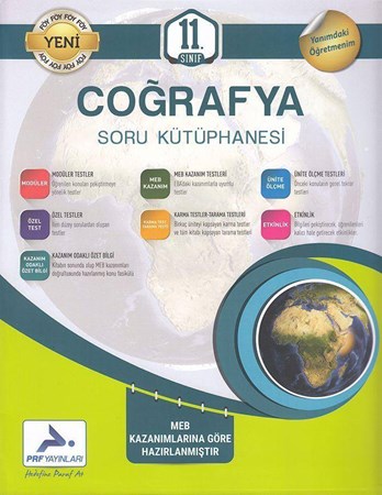 11. Sınıf Coğrafya Soru Kütüphanesi