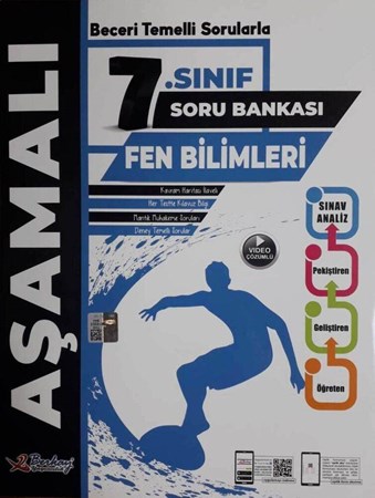 7. Sınıf Fen Bilimleri Aşamalı Video Çözümlü Soru Bankası
