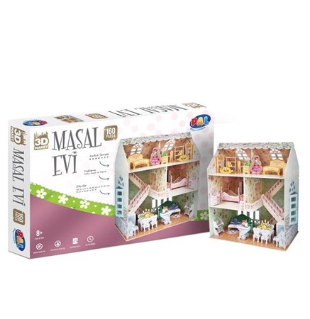 Masal Evi 3D Maket 160 Parça