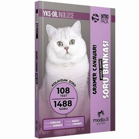 Modadil Yayınları YKS-DİL Intropack - Gramer Canavarı - Soru Bankası