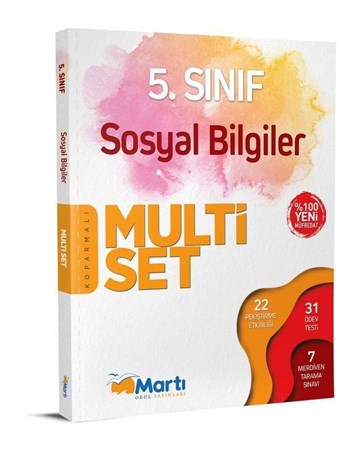5.Sınıf Sosyal Bilgiler Multi Set 3 Farklı Bölüm