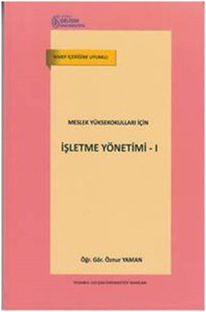 İşletme Yönetimi 1 Meslek Yüksekokulları İçin