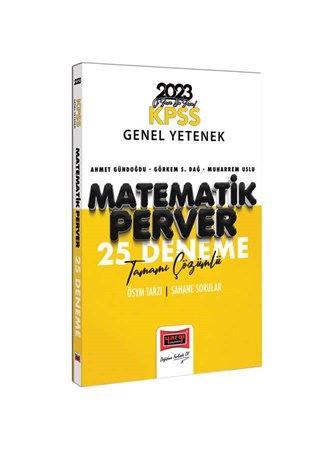 KPSS Matematikperver Tamamı Çözümlü 25 Deneme 2023