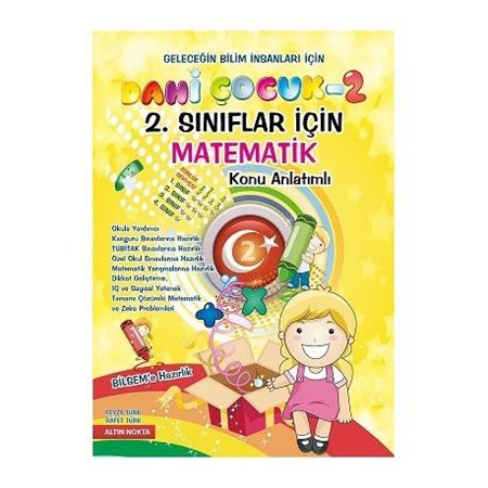 2. Sınıf Dahi Çocuk Matematik Konu Anlatım Bilsem Kanguru Olimpiyat