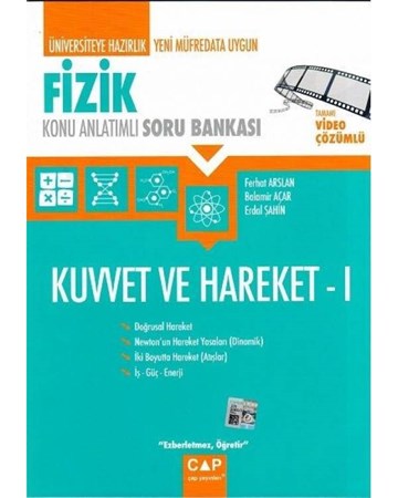 TYT AYT Fizik Kuvvet ve Hareket 1 Konu Anlatımlı Soru Bankası