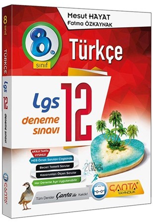8. Sınıf LGS Türkçe 12 Deneme