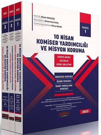 Savaş Yayınları 10 Nisan Komiser Yardımcılığı ve Misyon Koruma Sınavlarına Hazırlık Konu Anlatımı
