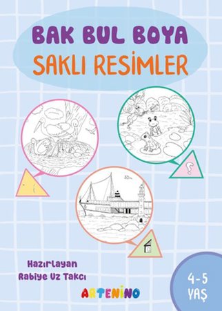Bak Bul Boya – Saklı Resimler 4-5 Yaş