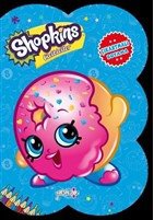 Shopkins Cicibiciler - Mavi Çıkartmalı Boyama