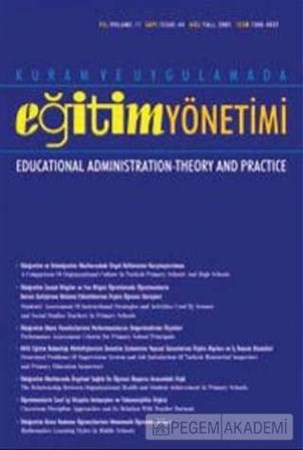 Kuram Ve Uygulamada Eğitim Yönetimi Dergisi 2020 Yılı Aboneliği Sayı: 4
