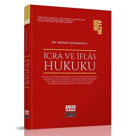 İcra ve İflas Hukuku Altın Seri