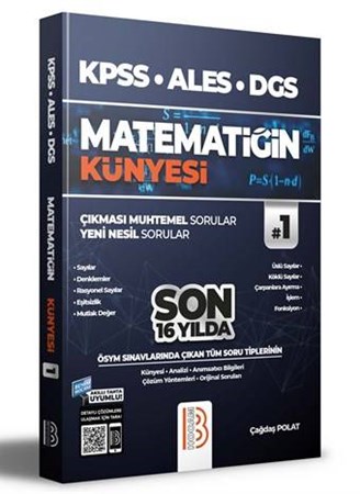 2022 KPSS ALES DGS Matematiğin Künyesi 1