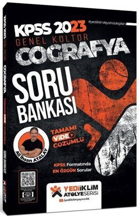 Atölye Serisi Coğrafya Tamamı Video Çözümlü Soru Bankası 2023