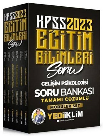 2023 KPSS Eğitim Bilimleri Tamamı Çözümlü Modüler Soru Bankası Seti
