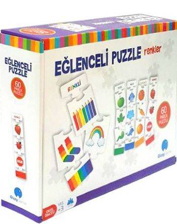 Eğlenceli Puzzle Renkler 60 Parça
