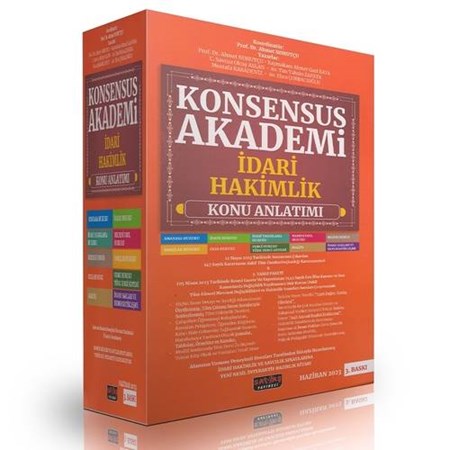KONSENSUS Akademi İdari Hakimlik Konu Anlatımı Haziran 2023
