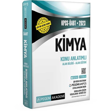 ÖABT Kimya Konu Anlatımlı 2023