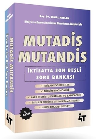 Mutadis Mutandis İktisat Soru Bankası