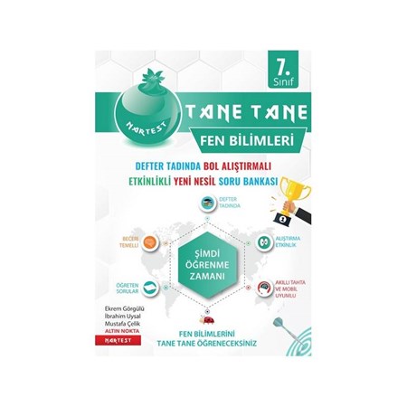 7. Sınıf Yeşil Defter Tadında Tane Tane Fen Bilimleri