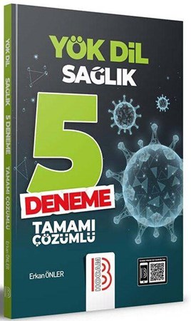 YÖKDİL Sağlık Tamamı Çözümlü 5 Deneme