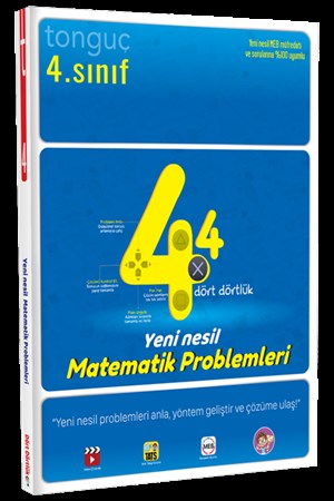 4. Sınıf Dört Dörtlük Matematik Problemleri