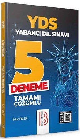 YDS Yabancı Dil Sınavı Tamamı Çözümlü 5 Deneme