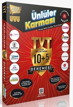 Ünlüler Karması 2022 TYT 10 + 5 Deneme