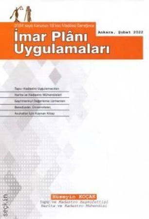 İmar Plânı Uygulamaları İmar Plânı Uygulamaları