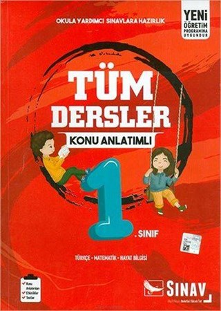 Sınav 1.sınıf Tüm Dersler Konu Anlatımlı Yeni